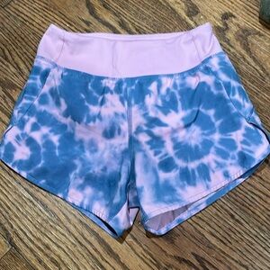 Athleta shorts (pink and blue)